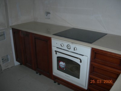 Столешница с закругленным краем - Аглокварцит CITY BEIGE(3639) - март 2006