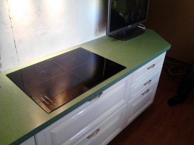 Столешница с мойкой с подстольным монтажом - Аглокварцит T610 PASTEL GREEN STARDUS(3742) - февраль 2012