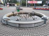 Фонтан в Иркутске 