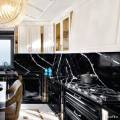 Столешницы для кухни - Аглокварцит 9719 MARQUINA LAVAGNA(8613)
