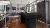 Столешницы для кухни - Аглокварцит CARRARA BLACK Q719(9003)