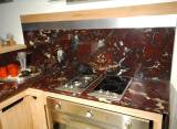 Столешницы для кухни - Гранит ROSSO FIORENTINO(7773)
