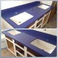 Столешницы для ванной - Аглокварцит BALA BLUE(2912)