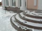 Входная группа радиусная - Гранит ЦВЕТОК УКРАИНЫ(24)